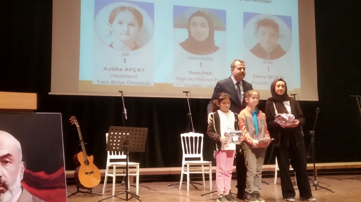 Öğrencimiz Aybike Yalçın, 12 Mart İstiklal Marşı'nın Kabulü ve Mehmet Akif Ersoy'u Anma Günü Etkinlikleri Şiir Yarışmasında Birincilik Ödülünü Kazandı